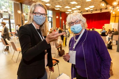 Maren Heinzerling beim Jahrestreffen 2021